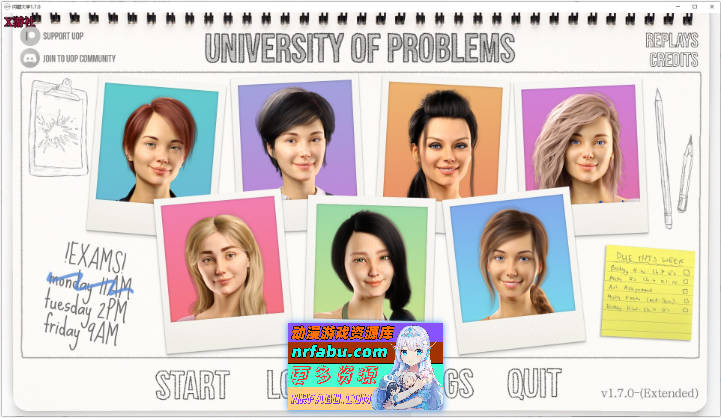 问题大学V1.7.0 Extended AI汉化版[PC+安卓][15.3G]